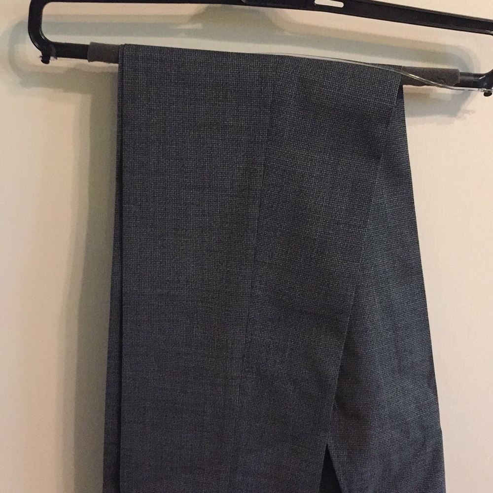 TM Lewin Kentish Grey Skinny Trousers